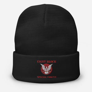 8 BLOCK SPECIAL FORCES BEENIE